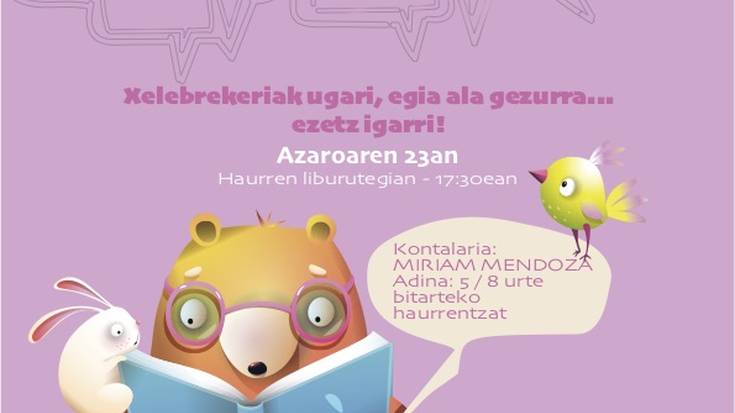 Ipuin kontaketa haur liburutegian