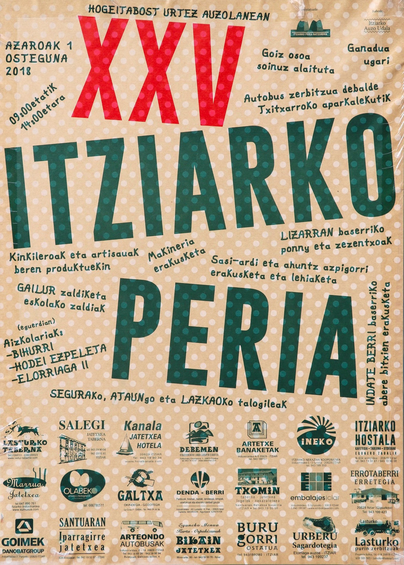 Itziarko Periagatik aldaketak izango dira Ondarroa-Zumaia autobus linean