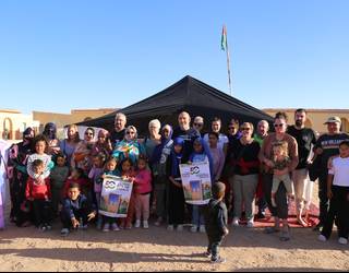 Oporrak Bakean kanpaina abiatu dute kanpalekuetatik bertatik