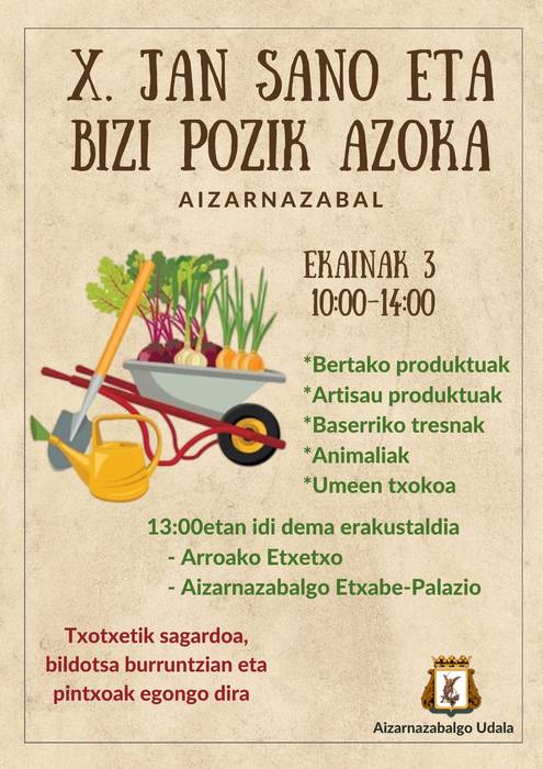 X. Jan Sano eta Bizi Pozik azoka