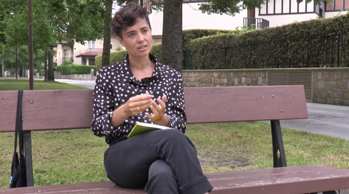 Nerea Loiola: «Liburuarekin lortu dut haztea»