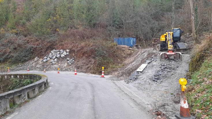 Gaur eguerditik aurrera itxiko dute Beizama eta Nuarbe arteko errepidea