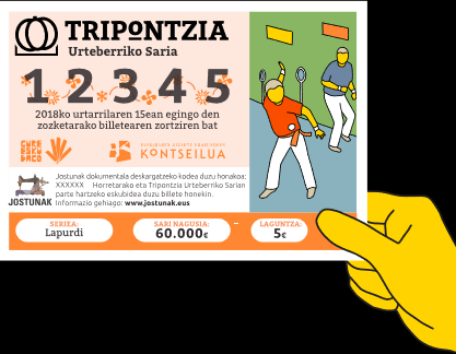 Iritsi da Euskal Loteria!