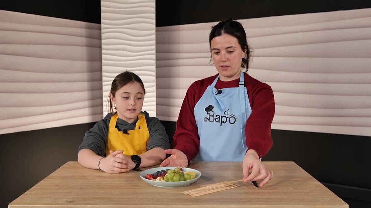 Bapo: fruta brotxetak