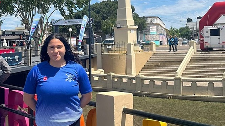 Josefa Molina Itxas Gaineko piraguista munduko txapelketan lehiatuko da, Argentinan