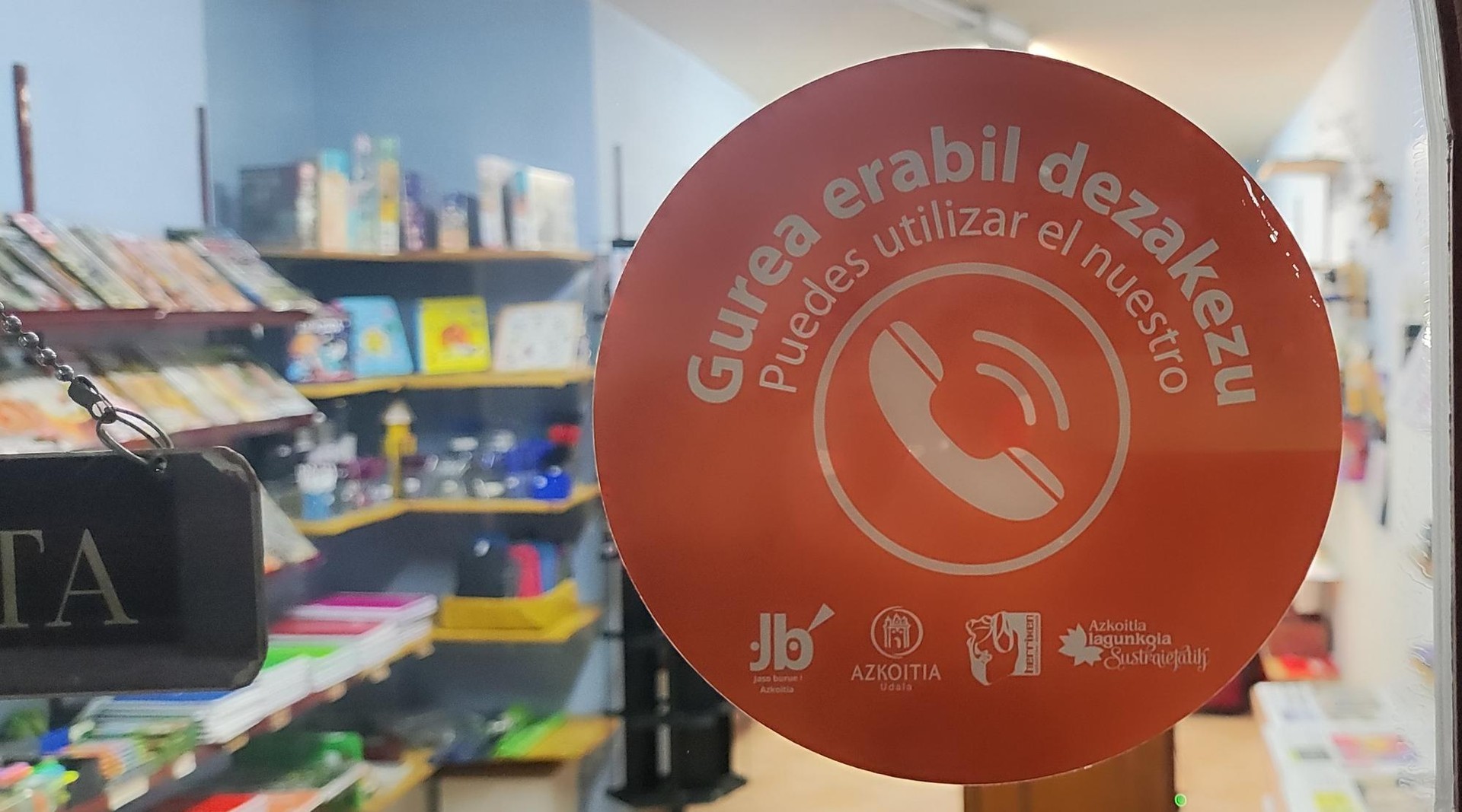 Gurea erabil dezakezu!