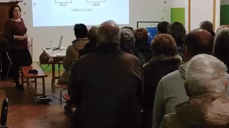 Hondakinak biltzeko sistema berriari buruzko azken informazio saioak, ostegunean