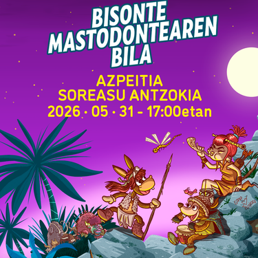 Ene Kantak: 'Bisonte mastodontearen bila'