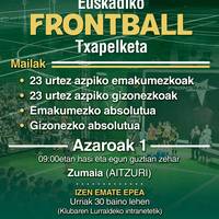 Euskadiko Frontball txapelketa