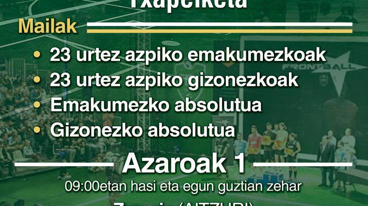 Euskadiko Frontball txapelketa