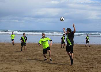 Astelehenetik aurrera eman ahalko da izena Zarauzko Hondartzako Futbol Txapelketan