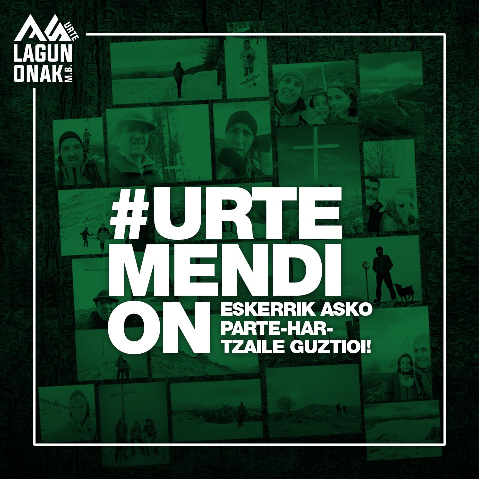 27 mendizalek parte hartu dute #UrteMendiOn egitasmoan