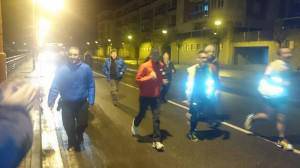 Eskualdetik igaro da Correscales korrika prekarioa