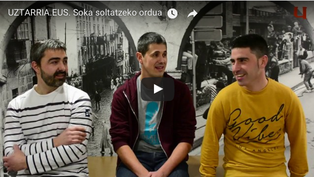 BIDEOA: Soka soltatzeko ordua iritsi zaie
