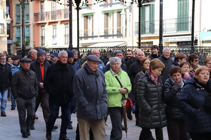 Zarauzko jubilatuek eta pentsiodunek beren eskakizunak bozkatuko dituzte astelehenean
