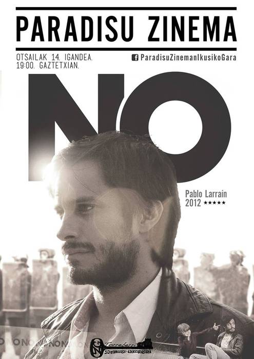 'No' pelikula txiletarra emango da gaur Paradisu Zineman