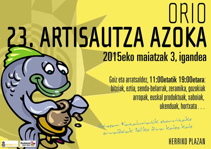 Kartelak: Artisautza azoka igandean