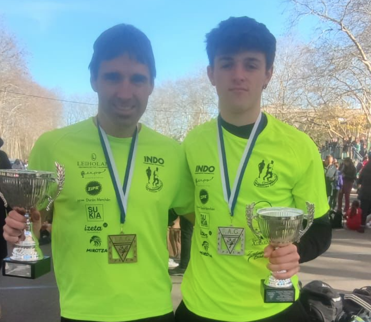 Espainiako Trail Running Txapelketan lehituko dira igandean Ibai Makazaga eta Xabat Elortza