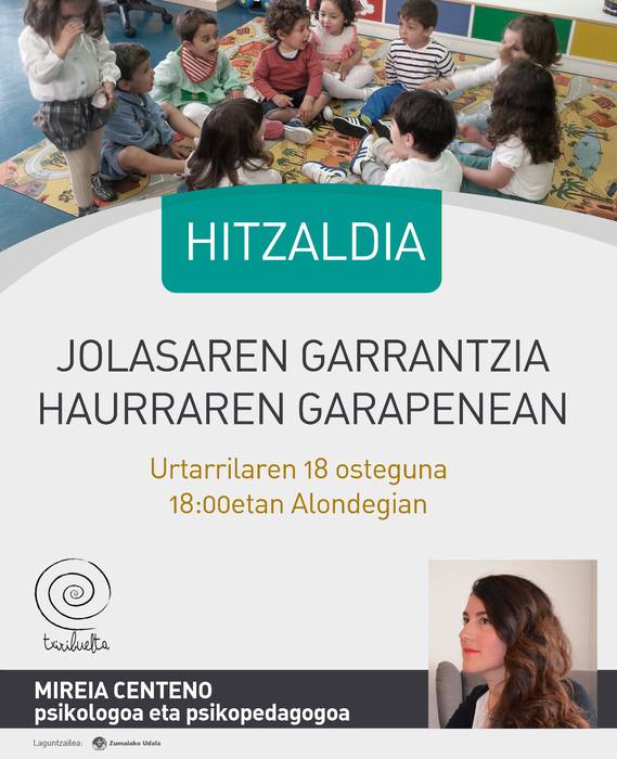 Mireia Centenoren hitzaldia