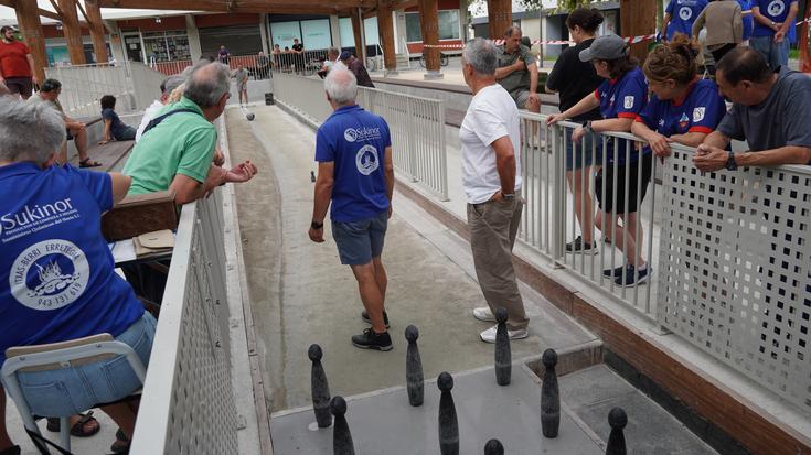 Goretti Beloki eta Benito Loitegi garaile Euskal Jaietako Bola Txapelketan