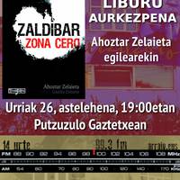 'Zaldibar, zona cero' liburuaren aurkezpena