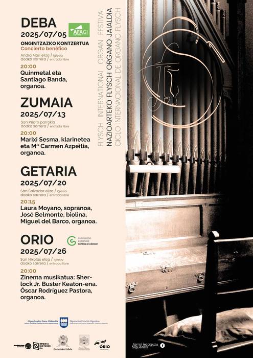 Kontzertua: Nazioarteko Flysch Organo Jaialdia