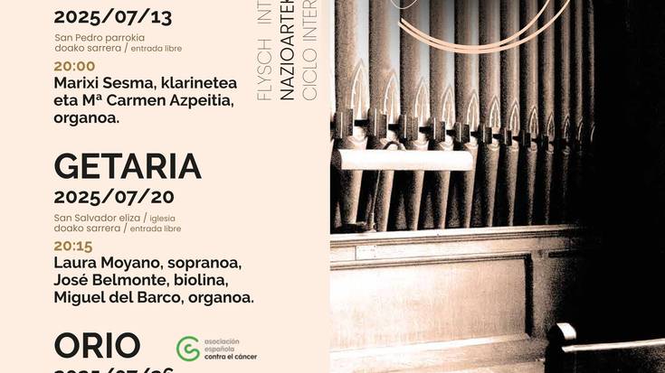 Kontzertua: Nazioarteko Flysch Organo Jaialdia