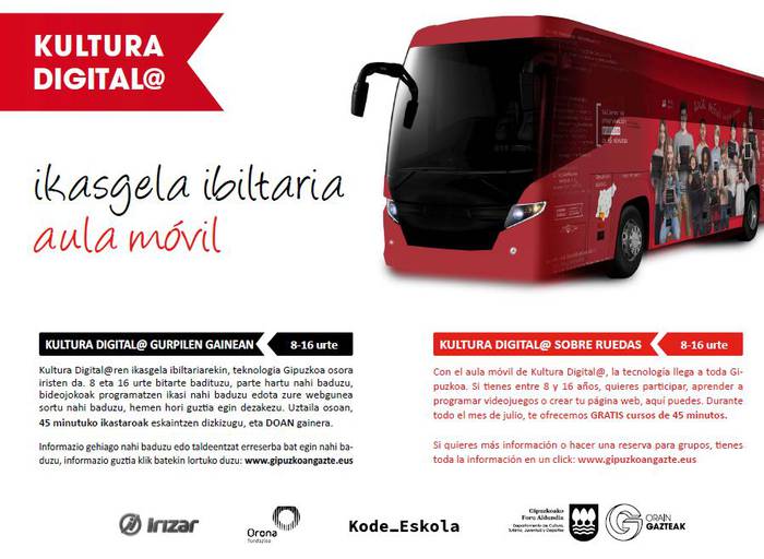 'Ikasgela ibiltaria' Munoan izango da asteburuan