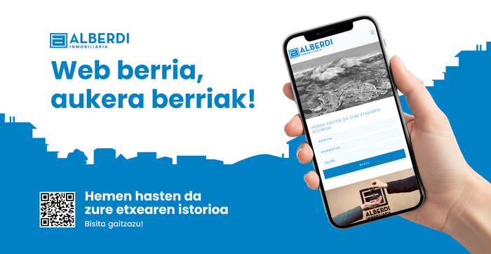 Alberdi Inmobiliaria: webgune berria, aukera berriak!