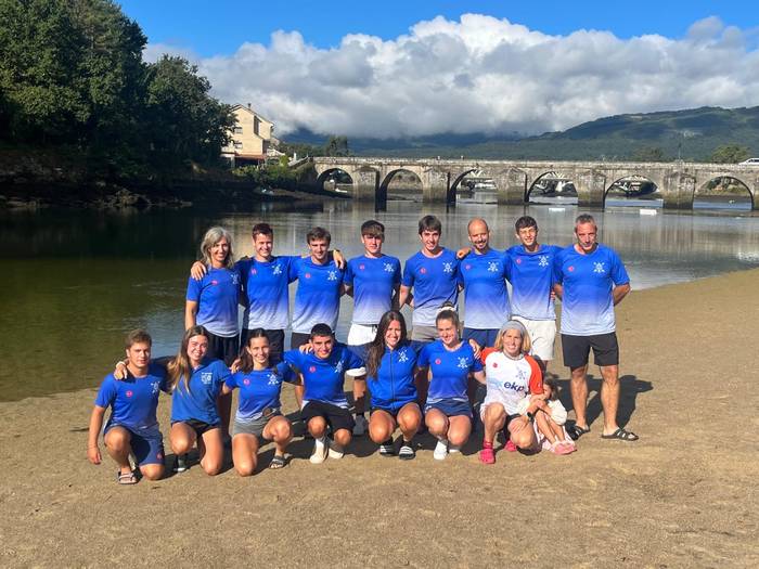 Urrezko hiru domina irabazi ditu Itxas-Gainek maratoi distantziako Espainiako Kopan
