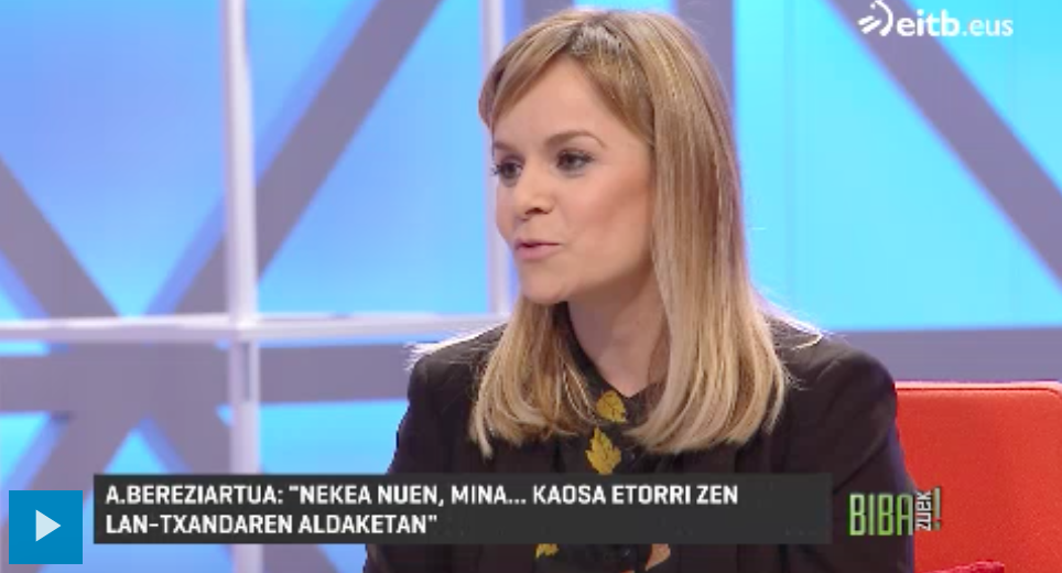 Indarkeria obstetrikoaz mintzatu da Ane Bereziartua Euskal Telebistako 'Biba zuek!' programan