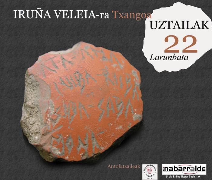 Iruña-Veleiara txangoa antolatu dute Agirok eta Nabarraldek larunbaterako