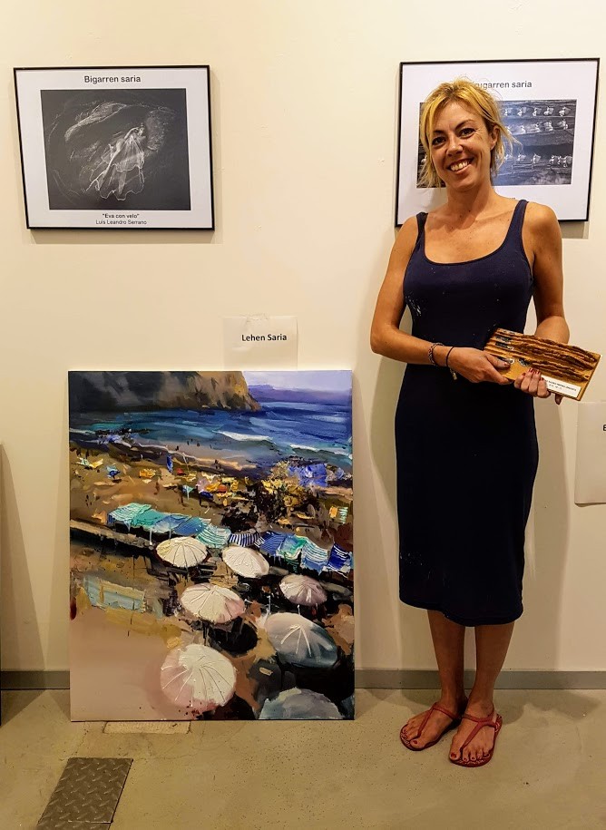 Maria Teresa Durák irabazi du Kaleko pintura lehiaketa