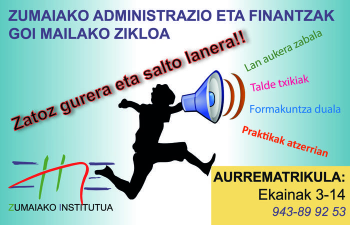 "Ikasketa prozesua eskolan eta enpresan egiten dute ikasleek"