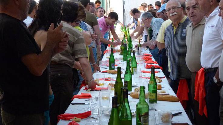 Sagardo festa eta Irrien Lagunak Urrestillan