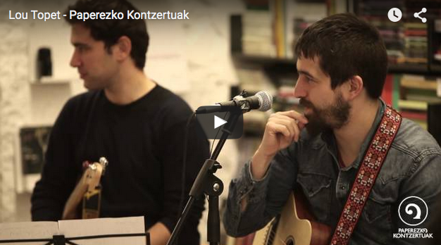 Lou Topet- Paperezko Kontzertuak