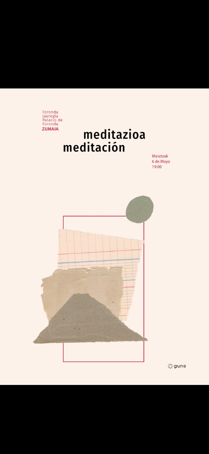GUNEren meditazio saioa
