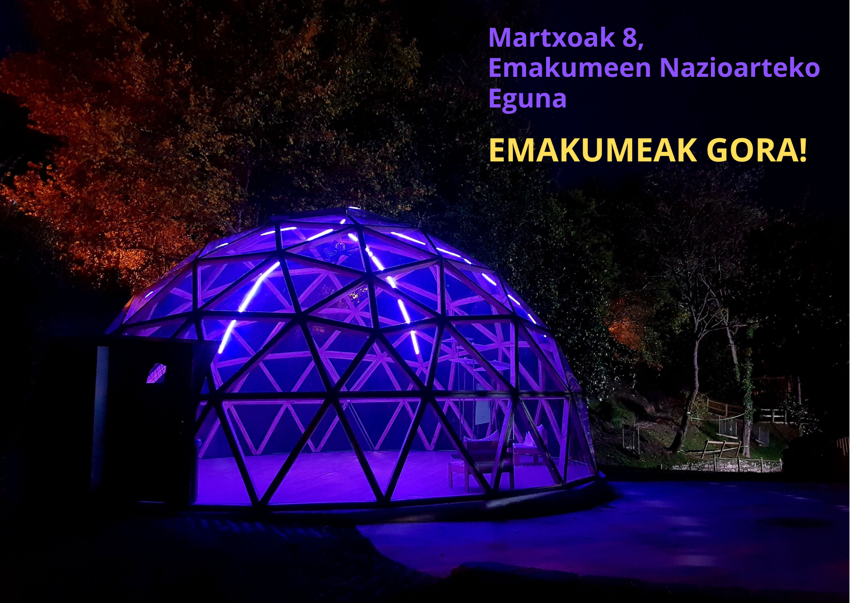 EMAKUMEAK GORA!