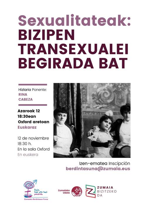 Sexualitateak: bizipen transexualei begirada bat