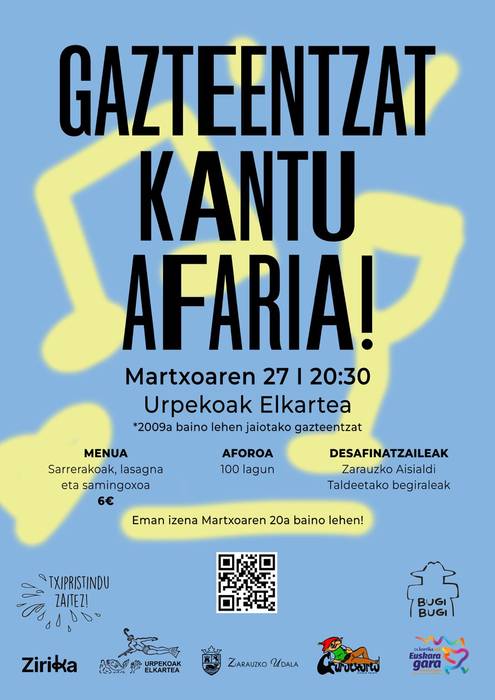 Afaria: kantu afaria gazteentzat