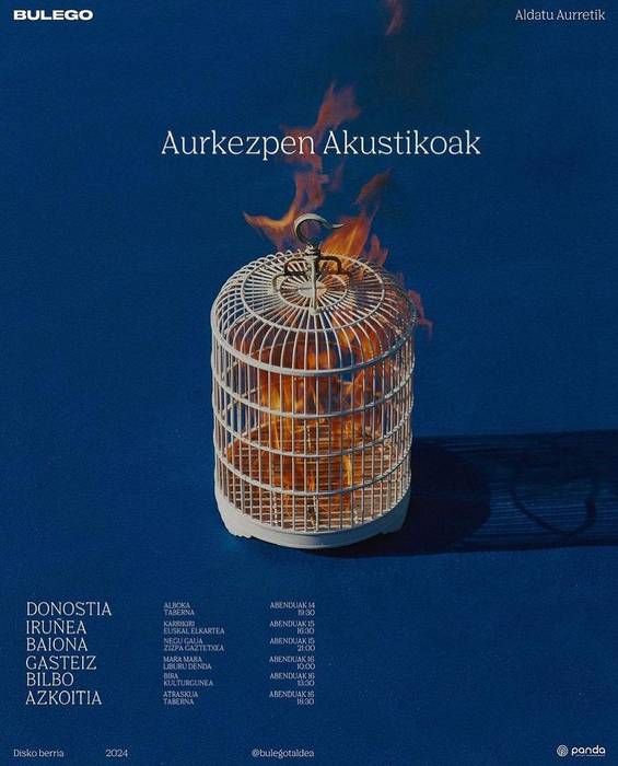 Bulego taldearen 'Aldatu aurretik' diskoaren aurkezpen akustikoa