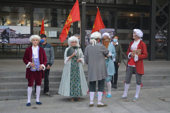 'Kale b(a)rroka-1620 Nafarroako Lo(r)aldia' antzezlana, irudietan