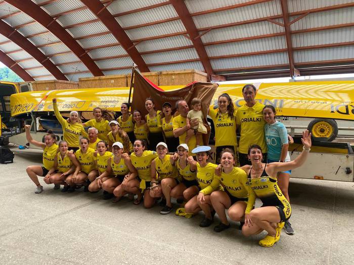 Orio Orialki emakumezkoen taldeak irabazi du Getariako bandera