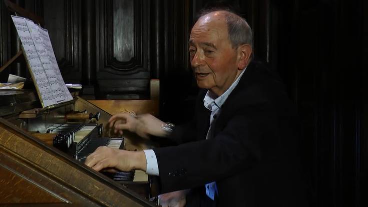 Maisutasunez aritu da Frantsesena Azkoitiko organoan 25 urte bete dituen egunean