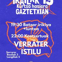 Ikasturte hasiera: batzar irekia eta kontzertuak