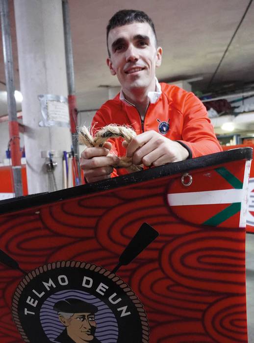 Eñaut Larrañaga: "Ea Telmo Deun gorengo mailara itzularazteko gai garen"