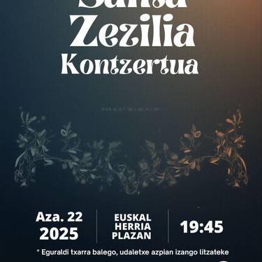 Zestoako Musika Bandaren Santa Zezilia kontzertua