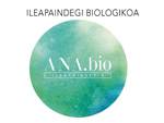 Ana.bio ile apaindegi biologikoa logotipoa