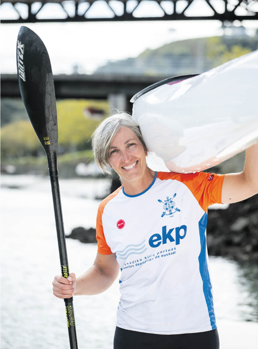 Maite Etxabe:  "Egunetik egunera gehiago gara emakumezkoen beteranoen kategorian"