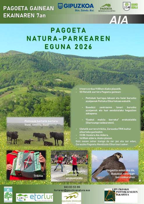 Pagoeta natura parkearen eguna